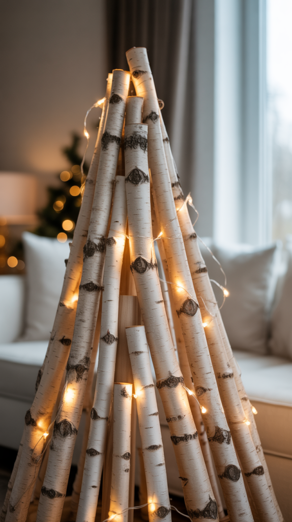 Birch Branch Bundle Tree