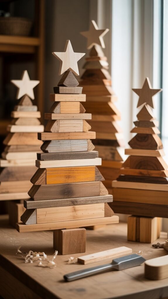 Scrap Wood Christmas Tree