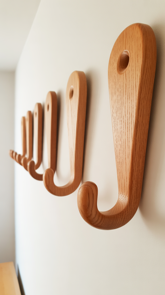 Wooden Wall Hooks