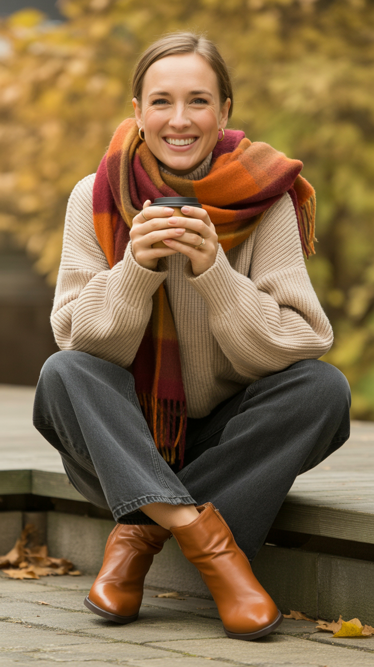 Comfy Casual Fall Outfits for Wome