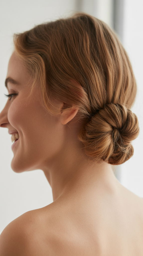 The Rolled Chignon