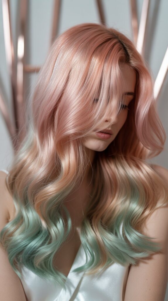 Rose Gold and Mint Pastel Dream