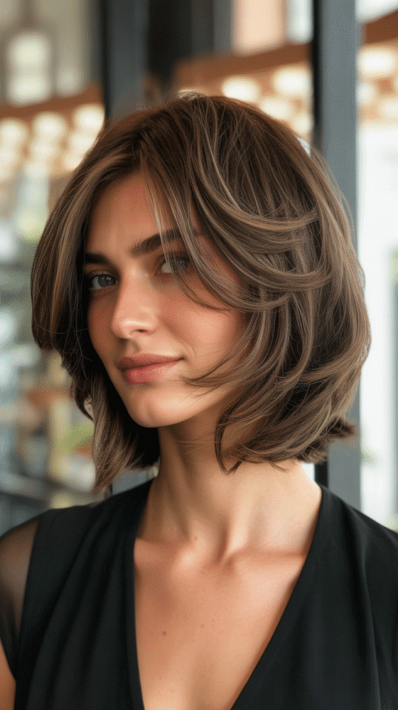 30 Chic Long Bob Haircuts for Women 19 Long Bob with Shaggy Layers
