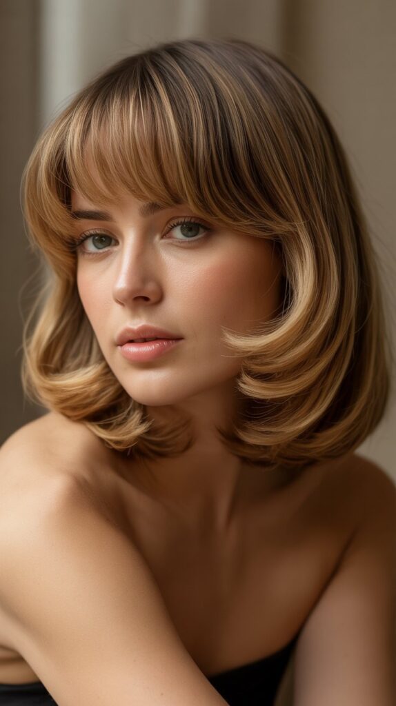 27 Stunning Bob Haircuts for Fine Hair 2025 19 The Side-Parted Bob