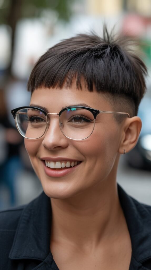 Pixie with Micro Bangs