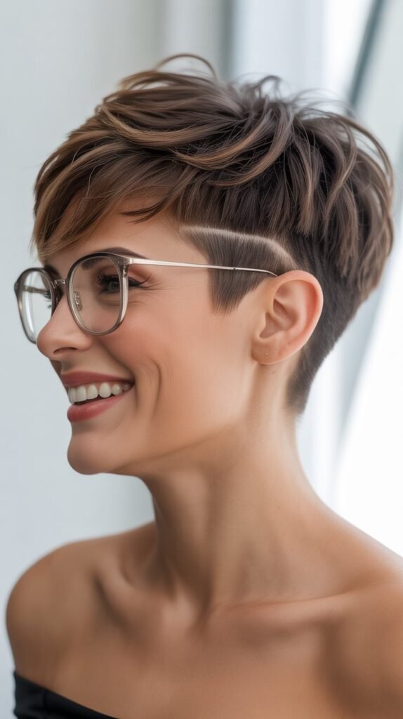 Pixie with Nape Undercut