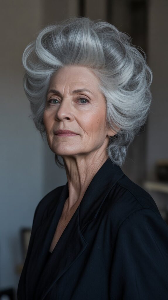  Volume-Boosted Crown with Tapered Sides