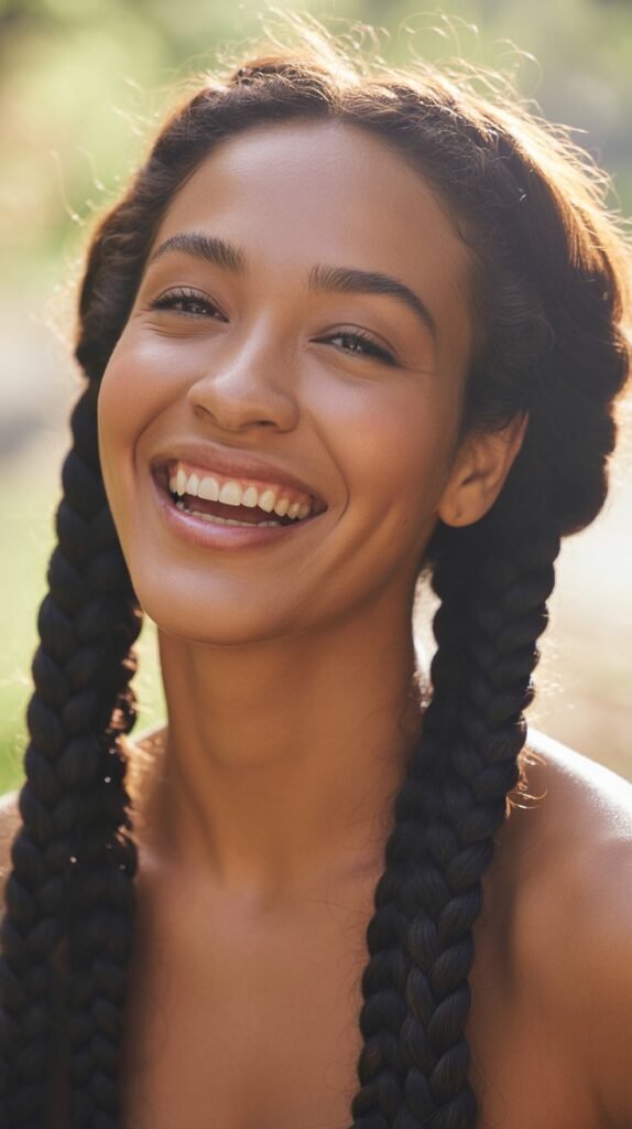 Two Braids (Double Braids)