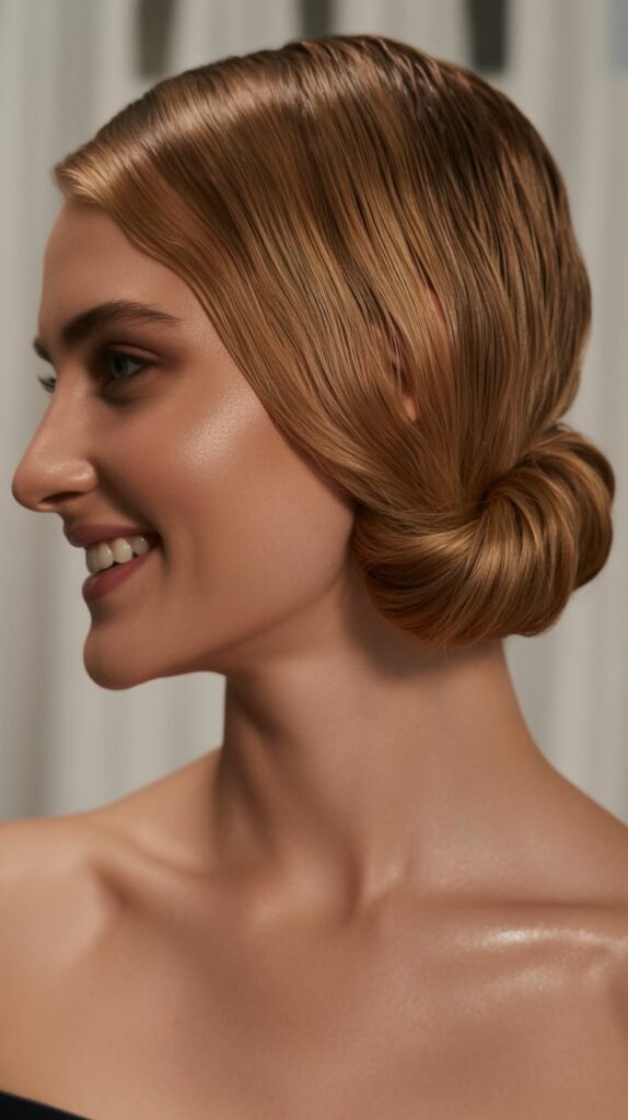 27 Elegant Greasy Hair Updo Hairstyles