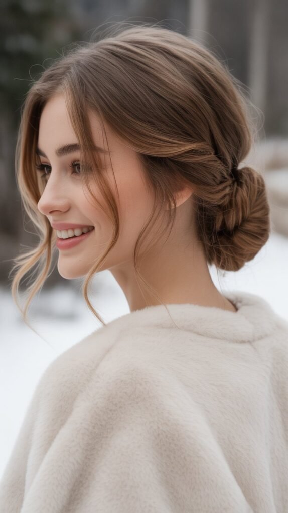 Romantic Low Side Bun