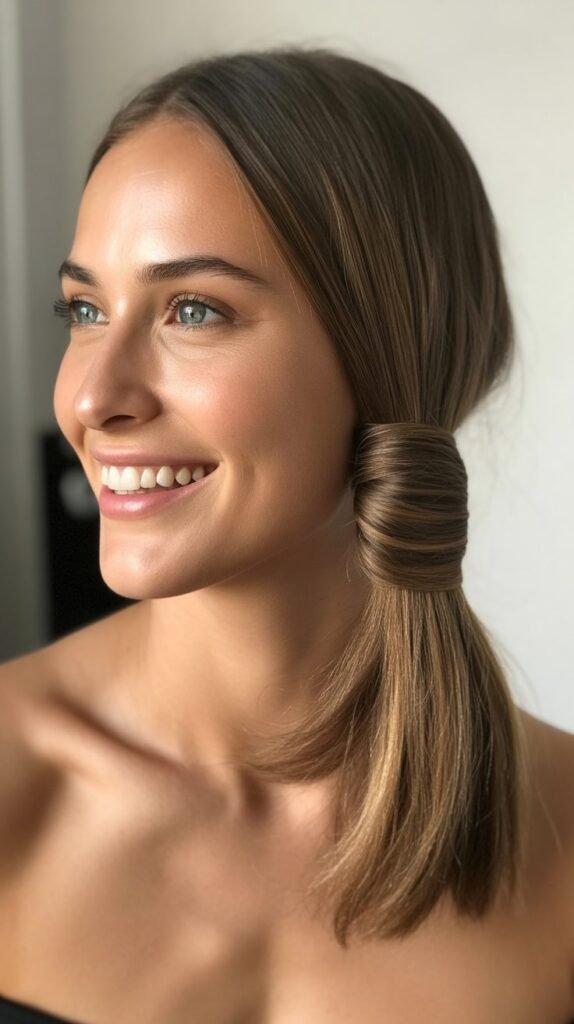 Wrapped Ponytail