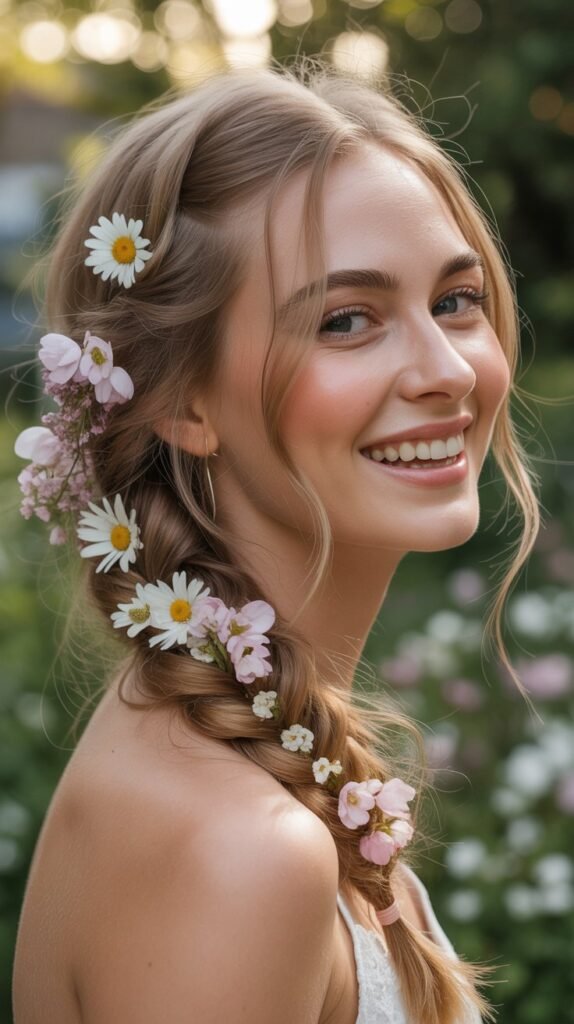  Chunky Box Braids with Caramel Panels