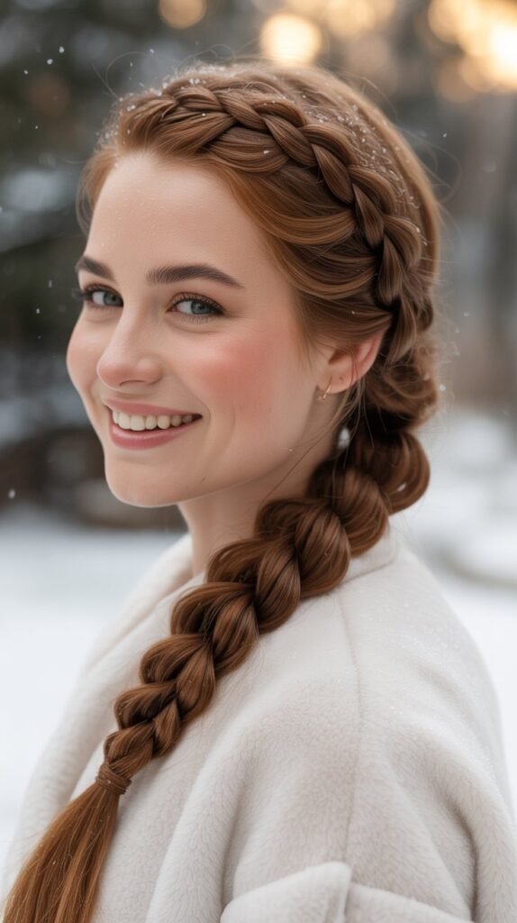 Twisted Rope Braid Ponytail