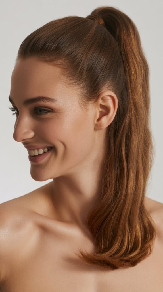 Sleek High Ponytail