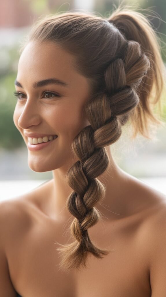 Criss-Cross Ponytail