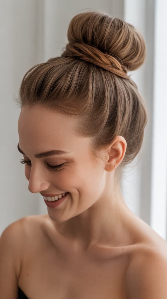 High Ballerina Bun
