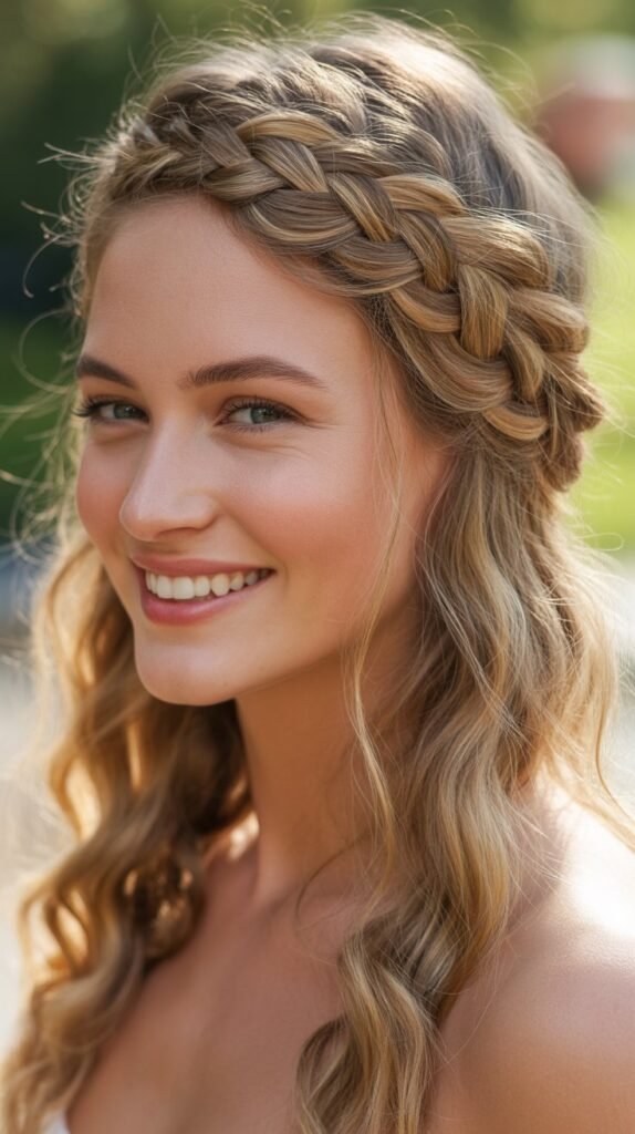 Dutch Braid Crown