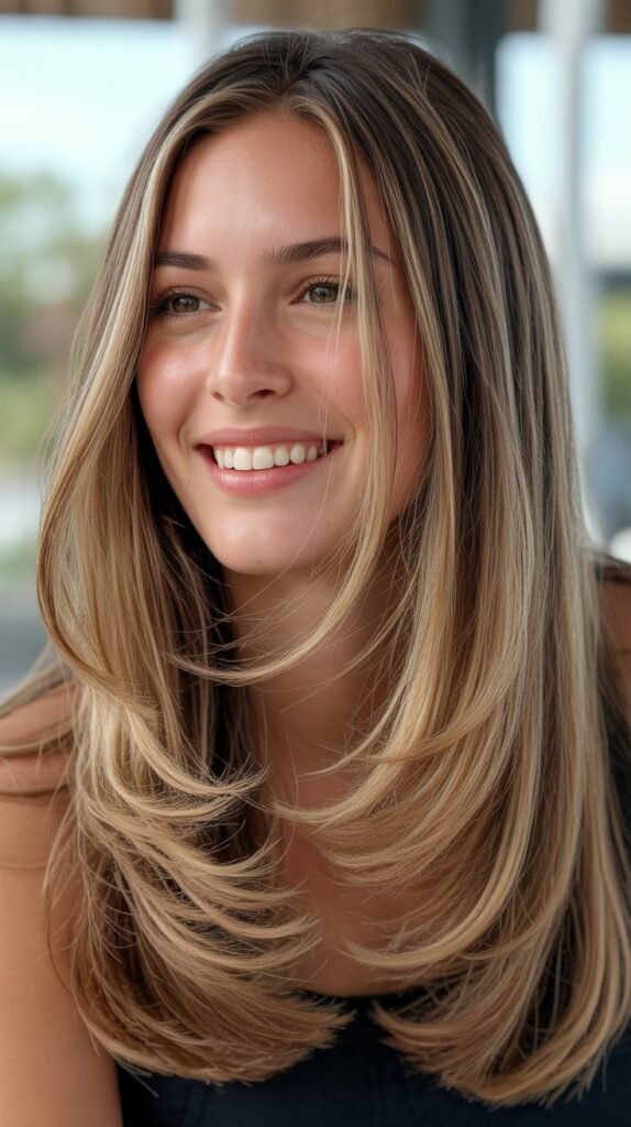 Long Layers with Beveled Ends