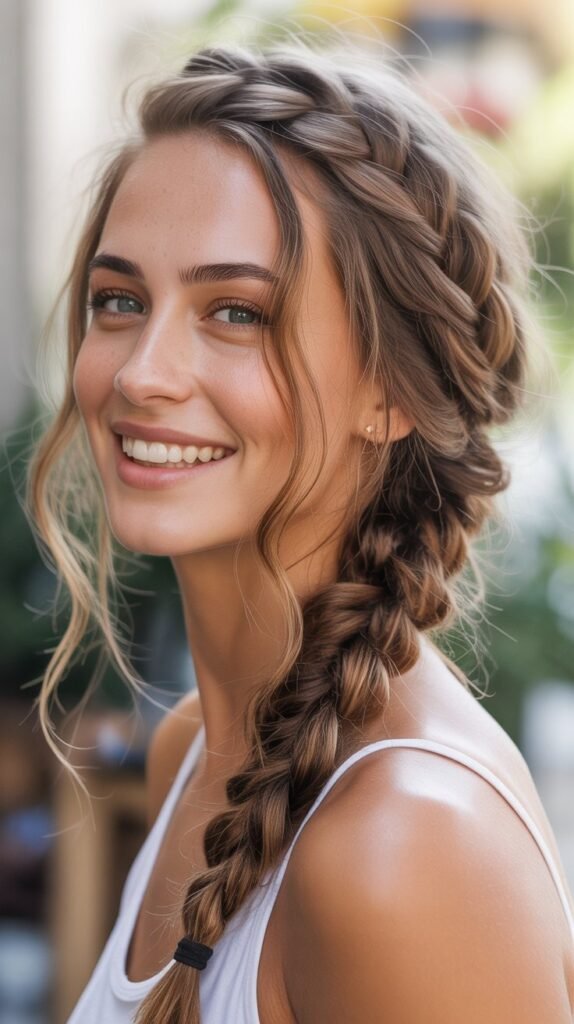 Chunky Side Braid