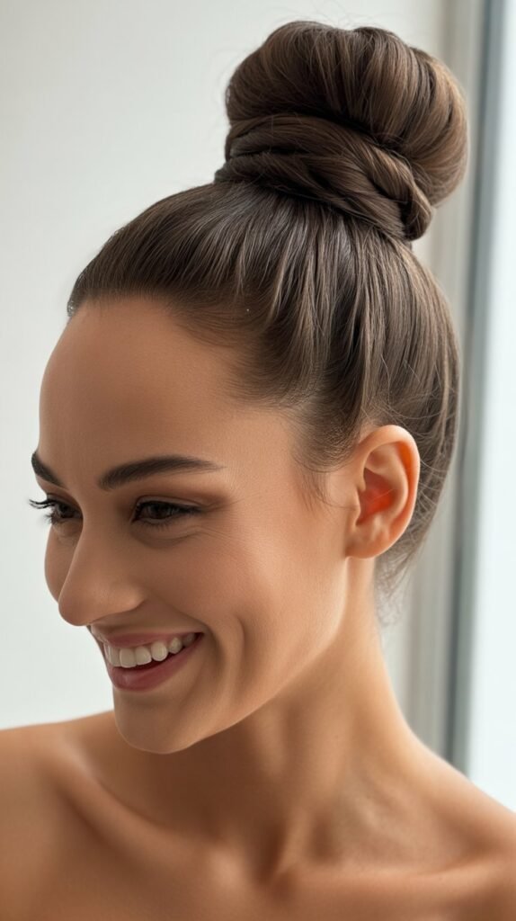 The High Bun with Wrapped Base