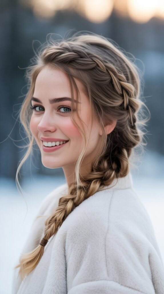 Messy Side Braid