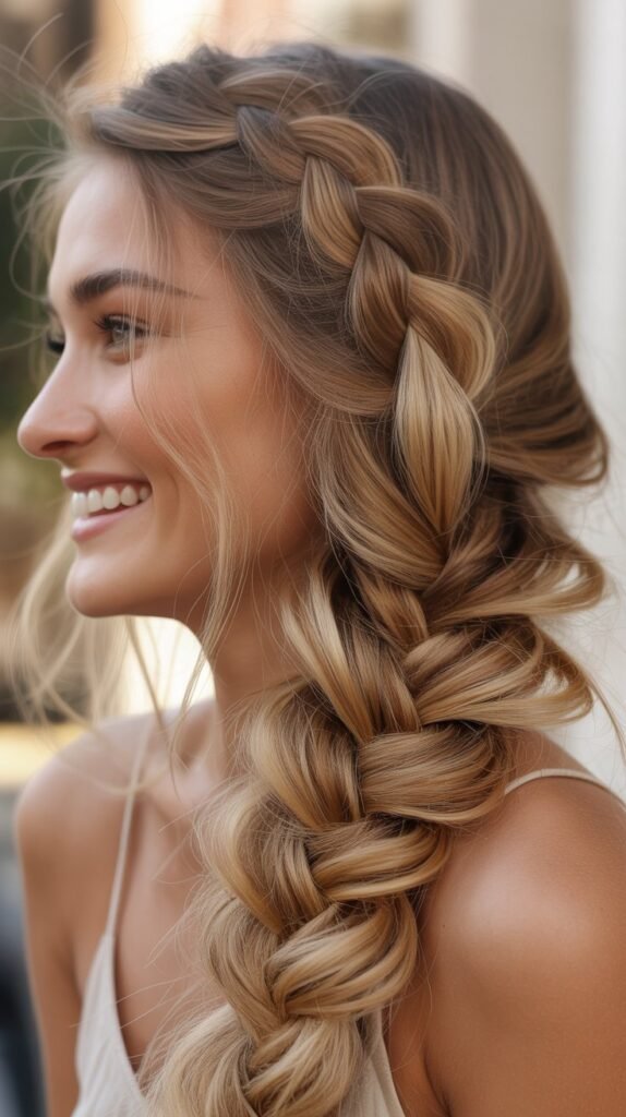 Feathered Fishtail with Extensions