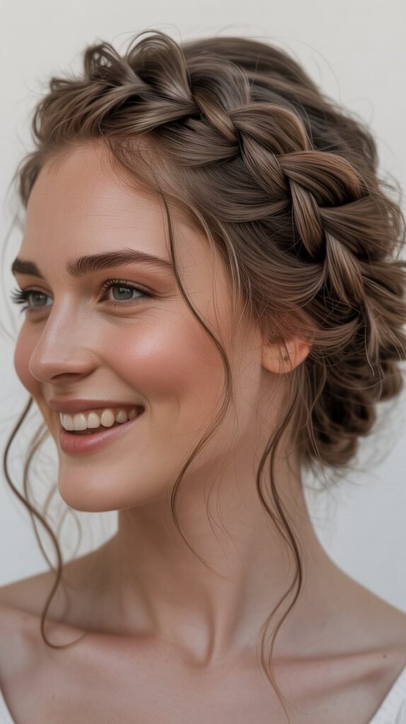 Layered Braid Updo
