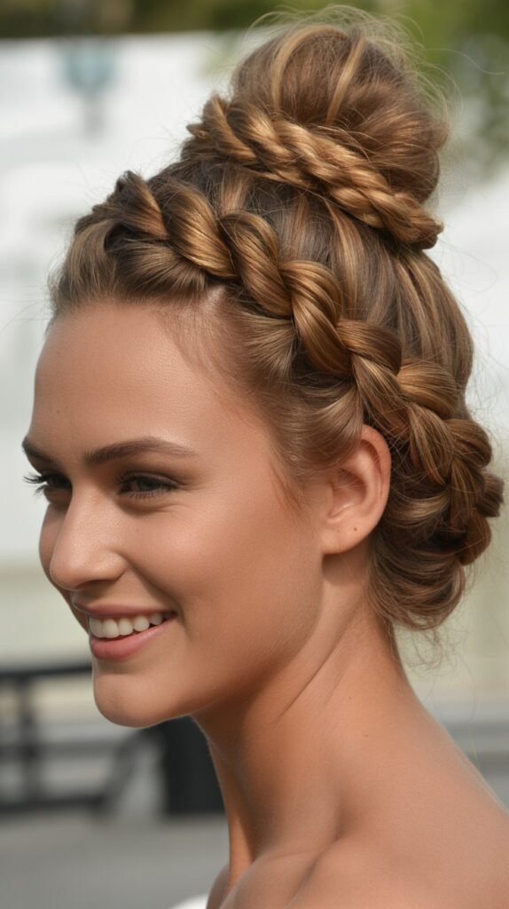 Rope Braid Updo