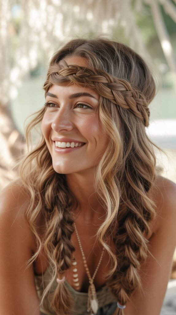 Bohemian Headband Braid