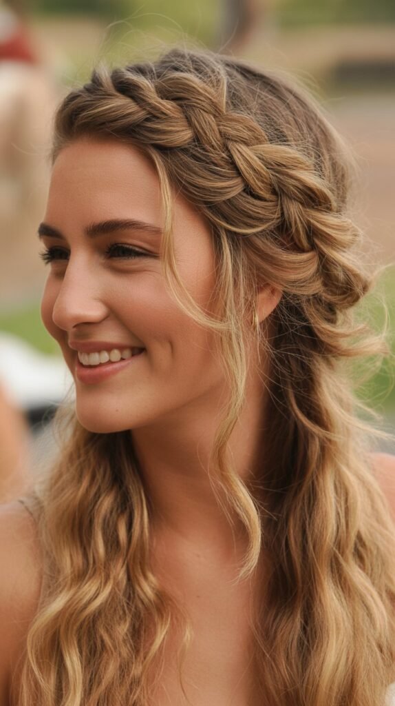 Bohemian Braided Updo