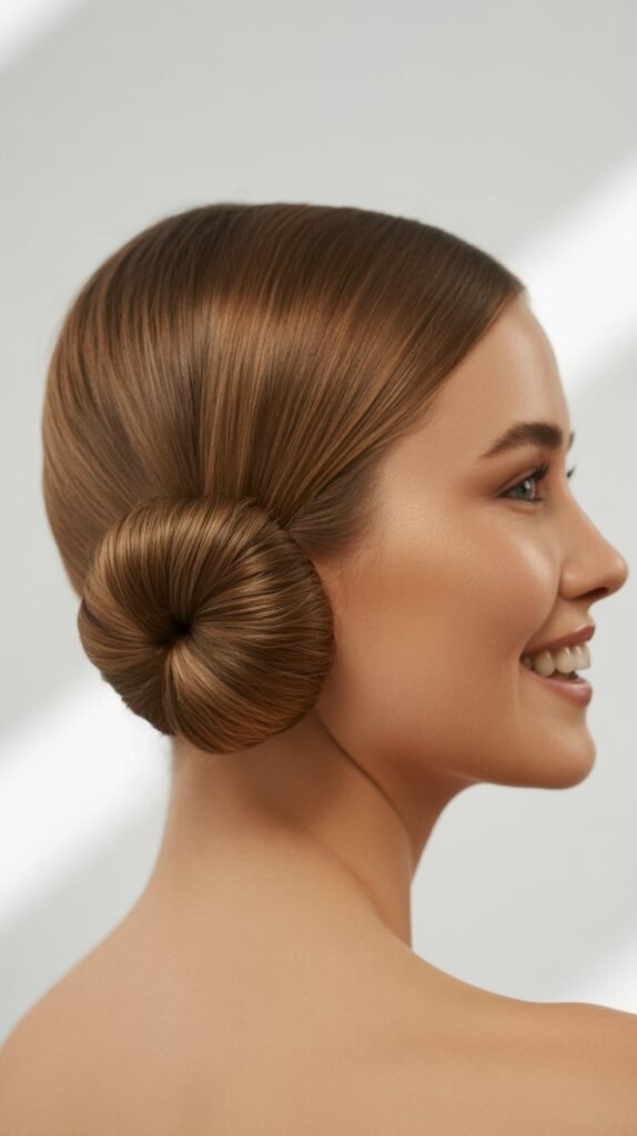 The Sleek Ballerina Bun
