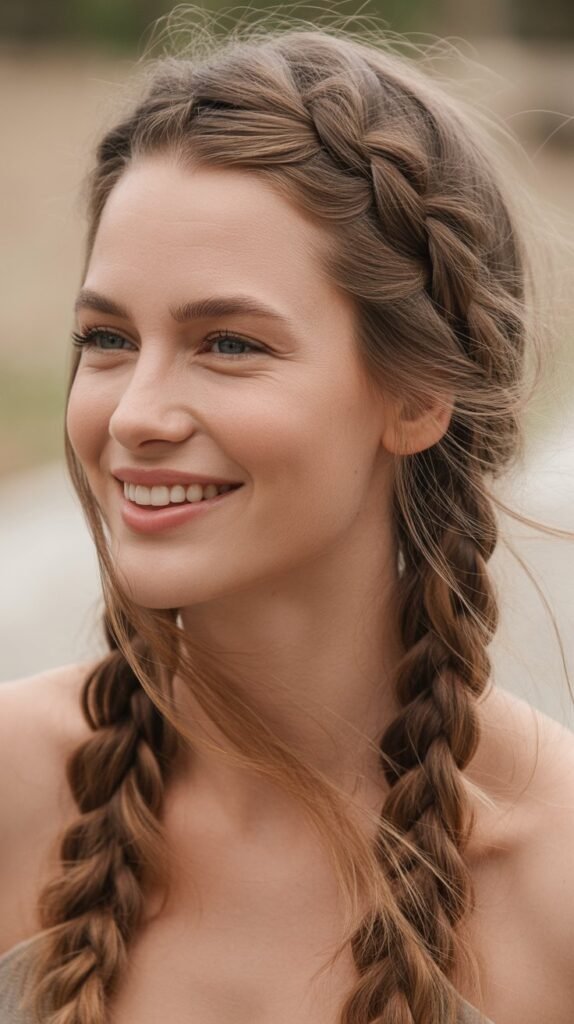 Pulled-Through Braid