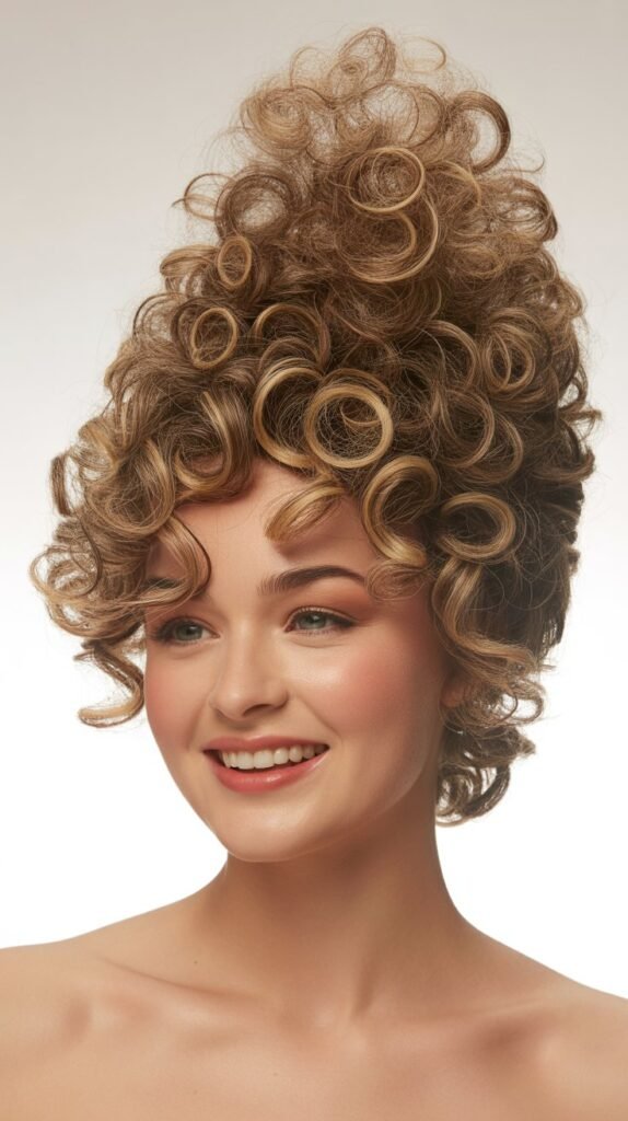 Curly Pompadour