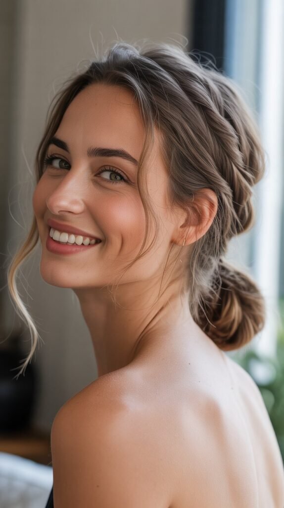 Knotted Low Ponytail