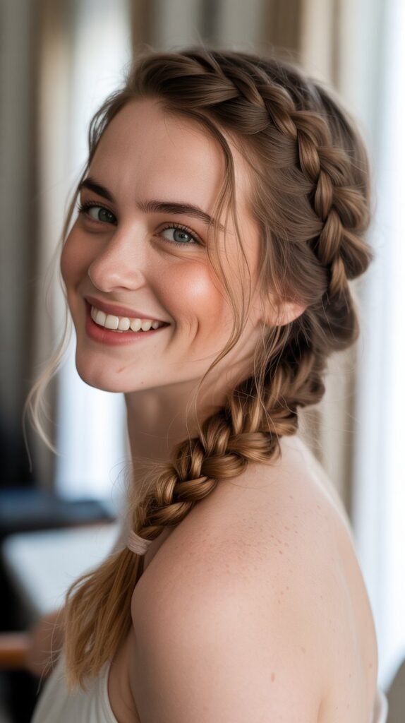 Three-Strand Side Braid