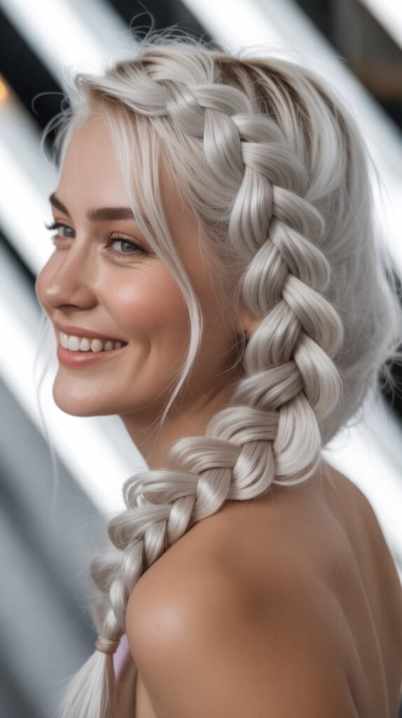 Dutch Braid (Reverse French Braid)