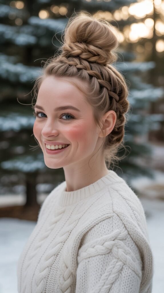  Braided Top Knot