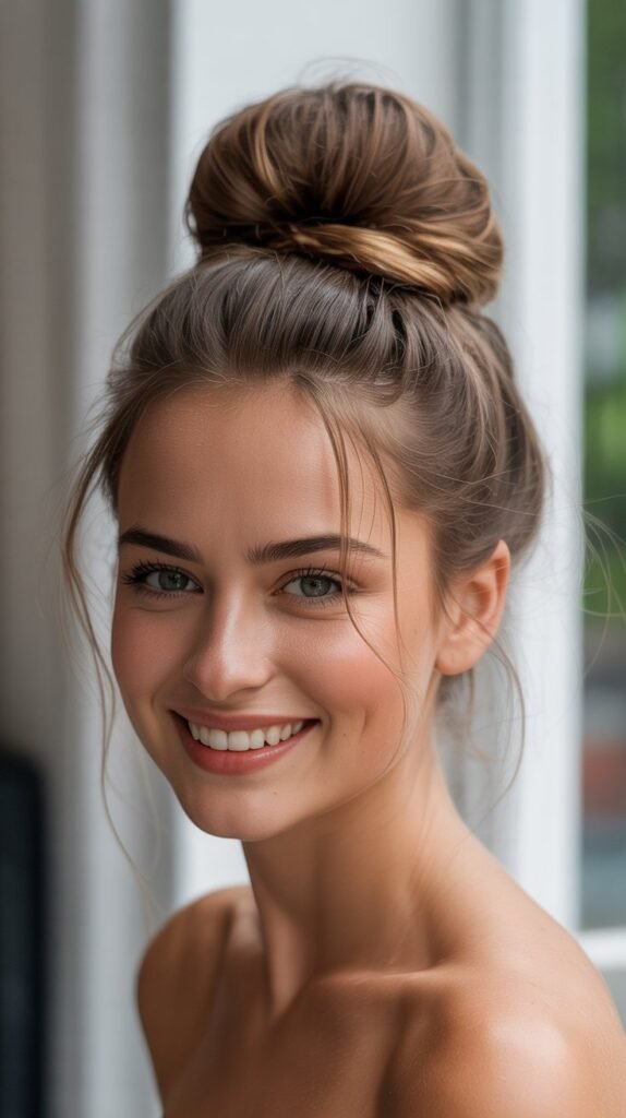 High Ballerina Bun