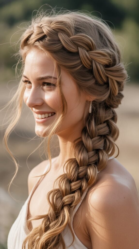 Grecian Goddess Braid