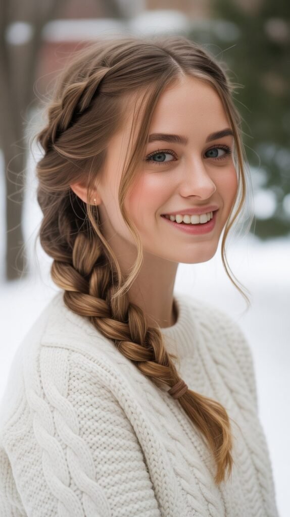 Twisted Side Braid