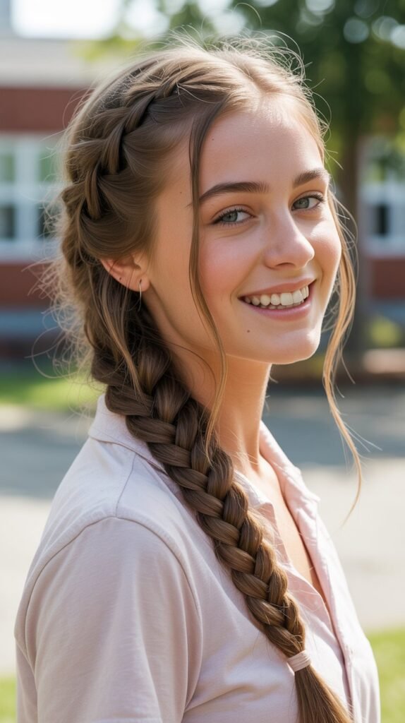 Side Fishtail Braid