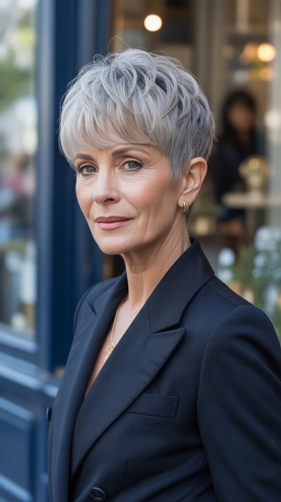 Best 30+ Short Hairstyles for Women Over 60 That Will Turn Heads 31 The Textured French Crop