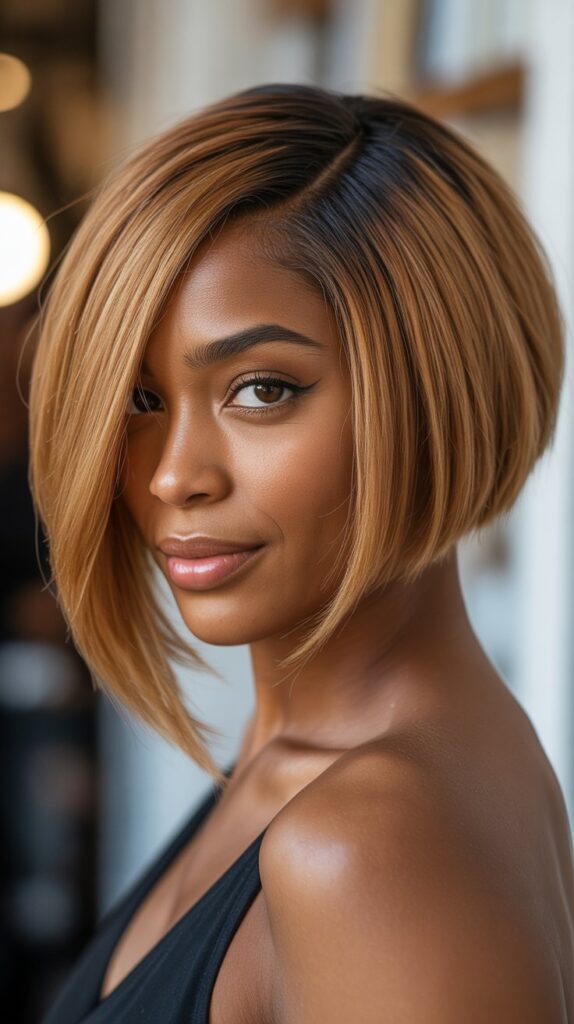 The Asymmetrical Bob