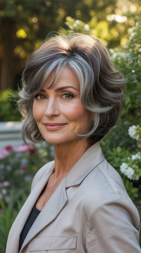 Best 30+ Short Hairstyles for Women Over 60 That Will Turn Heads 2 The Textured Bob