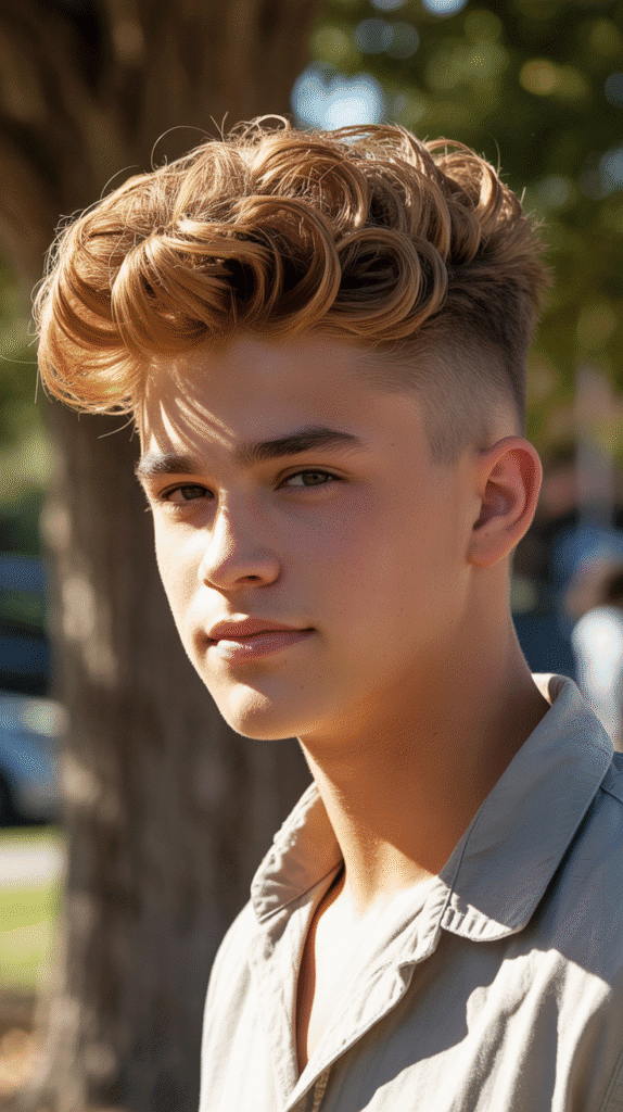 Effortless Mornings: Top 32 School-Ready Boys' Haircuts You'll Love 15 Messy Quiff