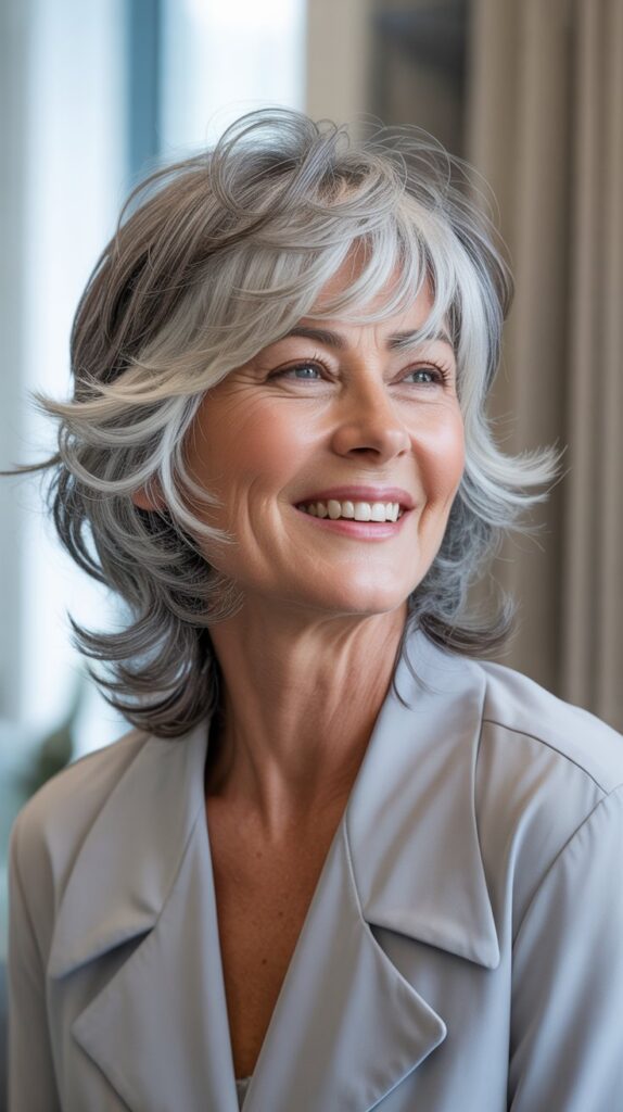 Best 30+ Short Hairstyles for Women Over 60 That Will Turn Heads 4 The Layered Shag