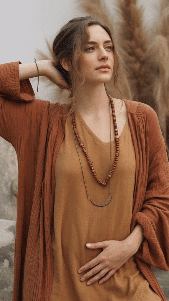 36 Cute Self Care Sunday Dress to Impress No-VIP Styles 17 Earthen Goddess Vibe