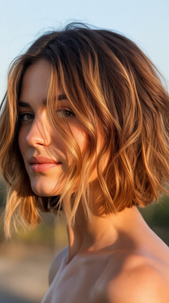Best 30 Short Choppy French Bob Haircuts for an Instant Cool-Girl Look 17 Choppy French Bob with Balayage