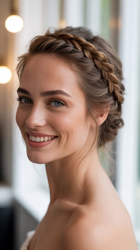 Fishtail Braid Updo