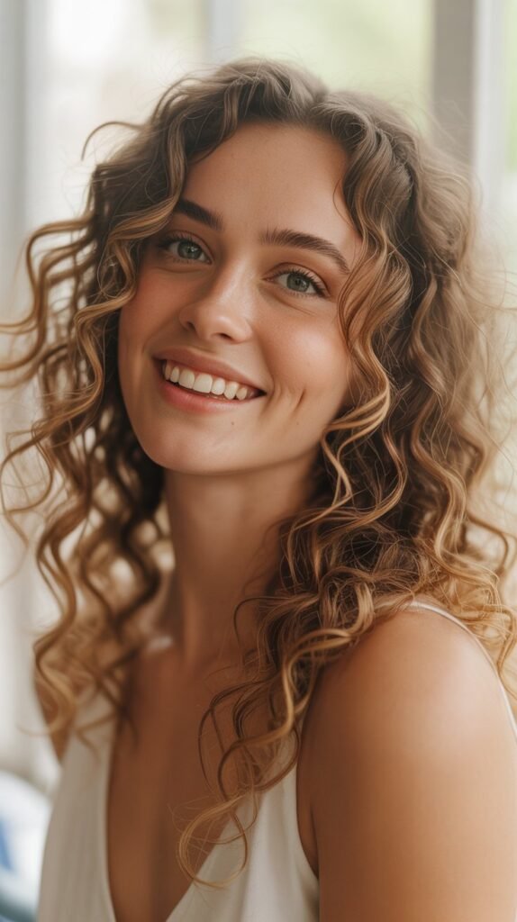  Romantic Loose Curls